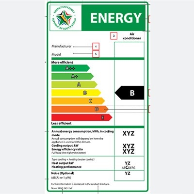 南非空调能效法规要求